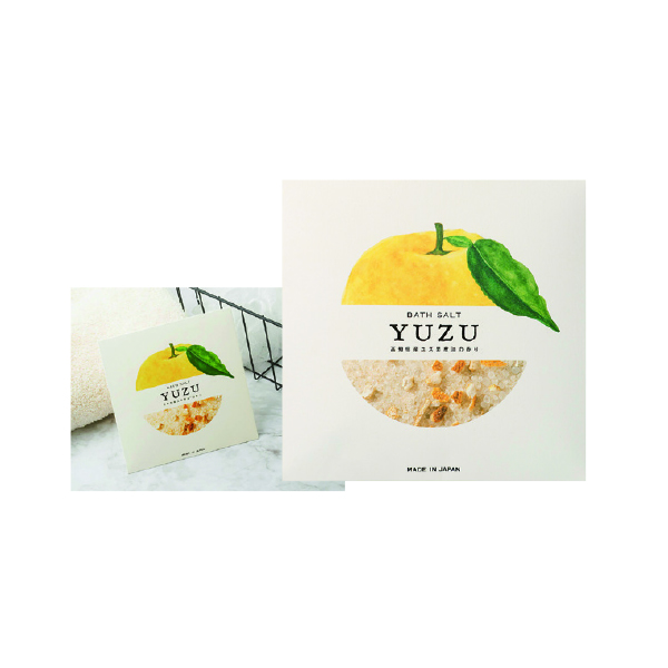 ピール入りバスソルト　YUZU