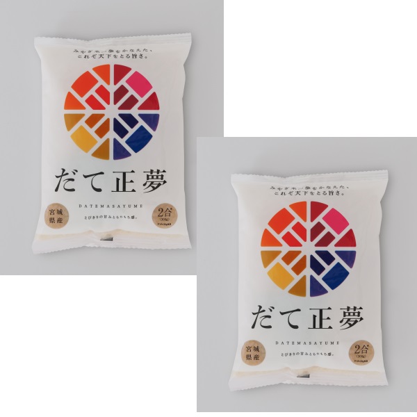 宮城県産 だて正夢　600g　    2合×2