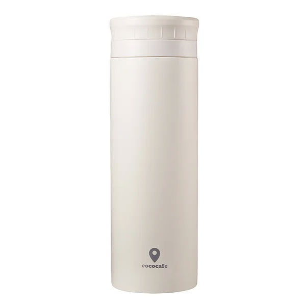 ココカフェ 真空二重マグ500ml(アイボリー)