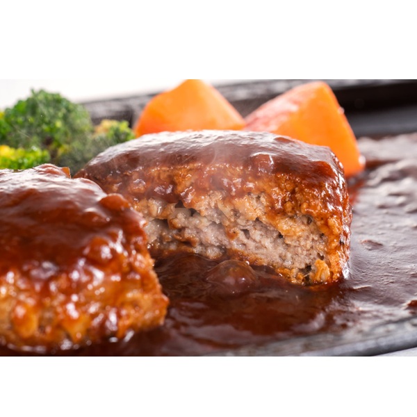 松阪牛 焼ハンバーグ 4個入り(デミグラスソース付)